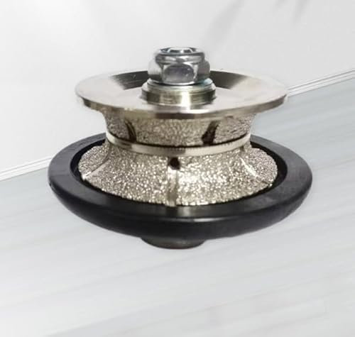 Disco diamantato per levigatura e taglio da 3/8 di pollice B10, disco profilato diamantato, fresa diamantata, fresa, alesatore da taglio, punta per profilatura per granito, cemento, marmo, pietra