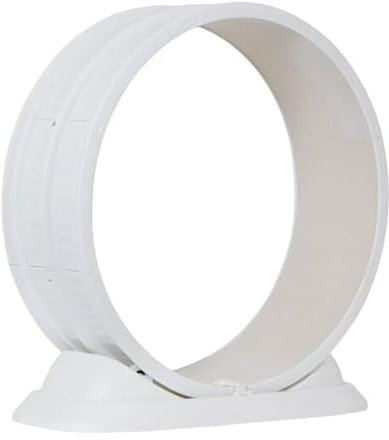 homewell Katzenlaufrad 80 cm, Laufrad für Katzen, Laufband für Katzen, Katzen - Teaser zum Laufen, Gehen, Training, Sicher & Stabil, Fitnessrad für Katzen (Weiß)