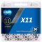 KMC X11 11 Speed Chain (Verpackung kann variieren), Schwarz