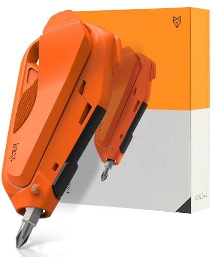 Tactica EDC Fahrrad-Multitool, Mini-Fahrrad-Werkzeug-Set mit 2 integrierten Reifenhebern, Schraubenschlüsseln (5–14 mm), Kreuzschlitzschraubendreher, 4, 5 und 6 mm Inbusschlüssel und Flaschenöffner,