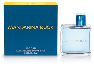 MANDARINA DUCK FRAGRANCES | For Him Eau de Toilette, Herren Parfüm Spray, Geruchsfamilie Fougère Marine, 100 ml