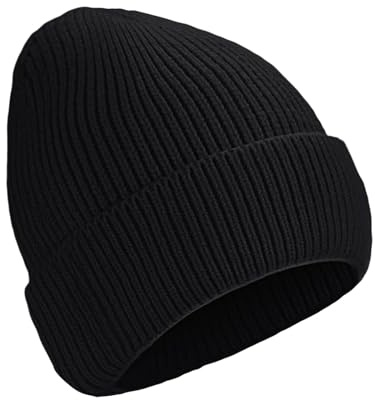 Rosoz Beanie Mütze, Strickmütze Unisex Mütze Frühling und Herbst mütze Herren Beanie Damen mutze für Herren