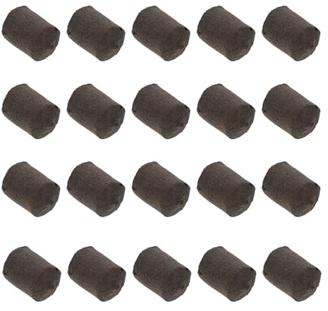 Didiseaon Blocs Nutritifs pour Culture Hors-Sol, Jardinage Intérieur et Extérieur, 20 Pcs 30x32 Mm, Substrat de Tourbe Compressé Naturel, Perméabilité Optimale, Absorption d'eau Élevée