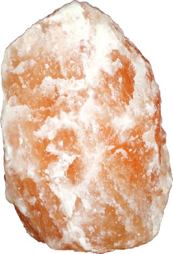 Elegante Stehleuchte Salzkristallstein - Globo STONE 28340, orange