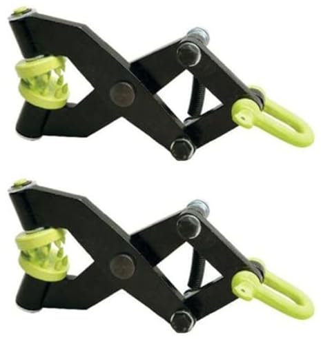 Brush Grubber BG-01 - Extractor de raíces original Brush Grubber para jardinería, herramienta para limpiar cepillo y tocones de árboles pequeños con dientes de agarre (paquete de 2)