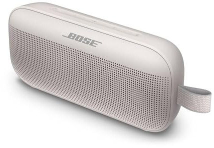 Bose SoundLink Flex Bluetooth Speaker – kabelloser, wasserdichter, tragbarer Outdoor-Lautsprecher – Weiß