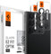 Spigen 2 Pack Glas.tR Optik Pro EZ Fit Tempered Glass Camera Lens Protector for Samsung Galaxy S23 Ultra (Black)