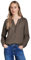 STREET ONE Damen A345112 Tunika In Unifarbe, Muddy Brown, 38 EU