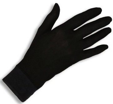 Jasmine Silk Pure Silk Gloves Thermal Liner Glove Inner Ski Bike Cycle Gloves (Medium)