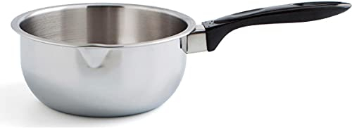 Quid Aneto – Stieltopf aus Edelstahl, 14 cm 16 cm