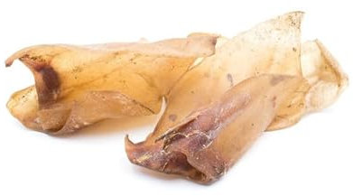 Grobys Futterkiste Rinderohren ohne Muschel Light, Verpackungseinheit Stück:50 Stück