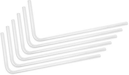 EK Water Blocks EK-Loop Hard Tube 12mm (800mm Length) Pre-Bent 90 - Acrylic (6pcs)