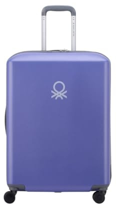 Delsey - Maleta rígida Grande, Ligera, cómoda y práctica. Diseño Simple y Elegante, Ofrece Estilo y funcionalidad al más Alto Nivel. Dispone de Cierre de combinación TSA, 4 Ruedas Mult, 08 Violet, L