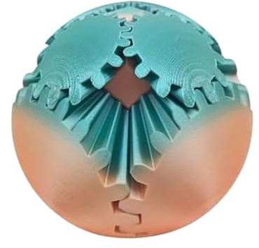 Gear Ball Stampato In , GearSphere Giocattolo Antistress, Palla Rotante Giocattoli Cubo Fidget, Steampunk Whirling Wonder Infinity Cube, Divertenti Giocattoli Sensoriali Fidget-Spinner Per Adulti