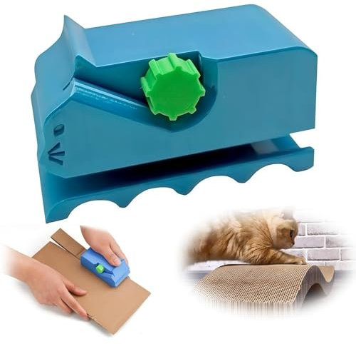 Taglierina per Cartone Stampata in 3D per Tiragraffi per Gatti, Taglia Cartone, Tiragraffi per Gatti Cartone Taglierino, Ideale per Tagliare il Cartone e Creare Tiragraffi per Gatti