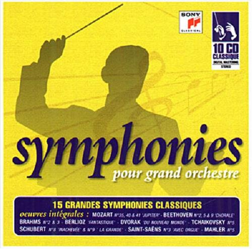 Coffret 10 CD : 15 Grandes Symphonies Classiques