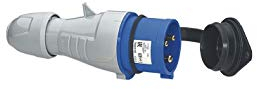 Legrand 555234 CEE-STECK.3P 32A 230V BL IP44
