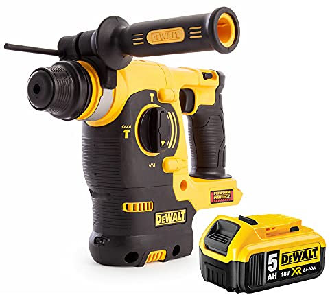 DeWalt DCH253N 18V SDS+ Hammer Drill with 1 x 5.0Ah DCB184 Battery