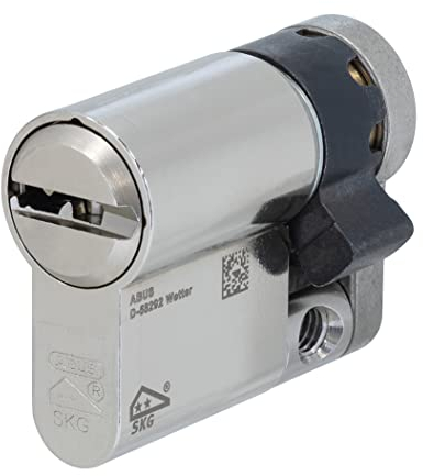 ABUS EC880 Halbzylinder 10/50 Einzelschließung inkl. 3 Wendeschlüssel (saphirblau)