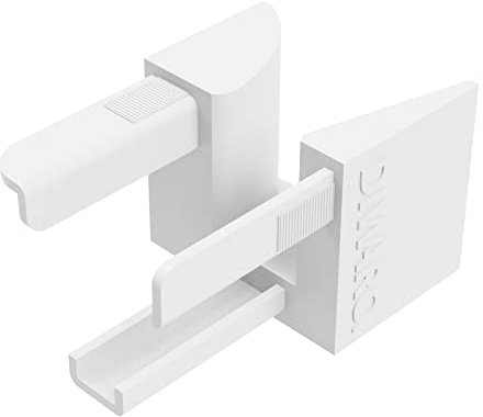 DIWARO. Einlauftrichter 47 x 40 mm | Sonderanfertigung | Paar | weiß, schwarz oder braun (weiß)