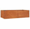 Hochbeet Rostig 160x80x45 cm Cortenstahl