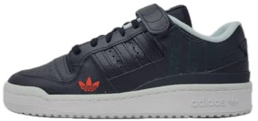 adidas Originals Herren Forum Low Sneaker, Core Black/Core Black/Almost Blue, 9.5 US
