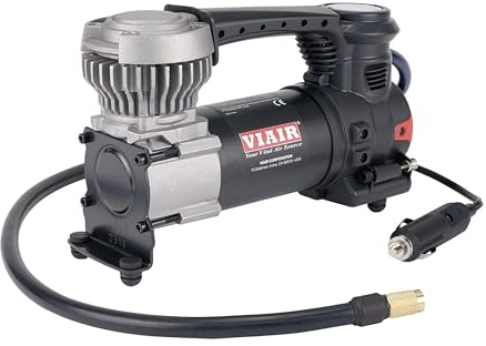 VIAIR 85P - 00085 Tire Inflator Portable Air Compressor for Car, Truck & SUV 12V On/Offroad Tire Pump Air Compressor Portable Heavy Duty 60 PSI, Cigarette Plug, Twist Chuck