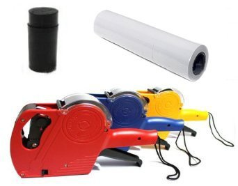 Prispistol MX5500 EOS 1XTINTE + 8 000 etiketter helt vit