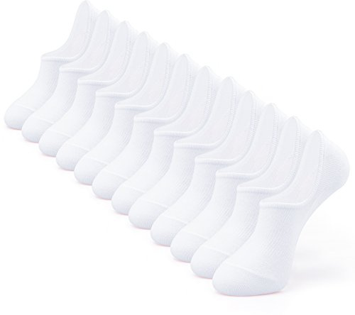 IDEGG No Show Socks Women & Men Low Cut Ankle Short Anti-slid Athletic Running Casual Invisible Liner Socks