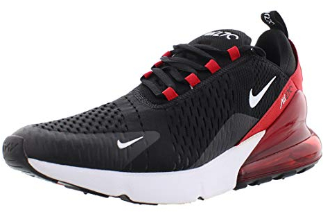 NIKE Air Max 270 Herren Sneaker Farbe: Schwarz/Rot (022); Größe: EUR 44.5 | US 10.5 | UK 9.5