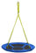 vidaXL Schaukel Nestschaukel Tellerschaukel Rundschaukel Kinderschaukel Gartenschaukel Kinder Garten Ø 110 cm Belastbarkeit 100 kg Blau