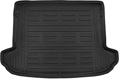 SCOUTT | Bandeja para Maletero Compatible con Sportage QL, QLE 2016-2021, con Borde Alto, Alfombrilla Protectora para Maletero, estriada, Enrollable, Negro