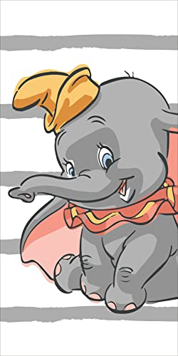 Jerry Fabrics Disney Dumbo Duschtuch Strandtuch Badetuch 70 x 140 cm