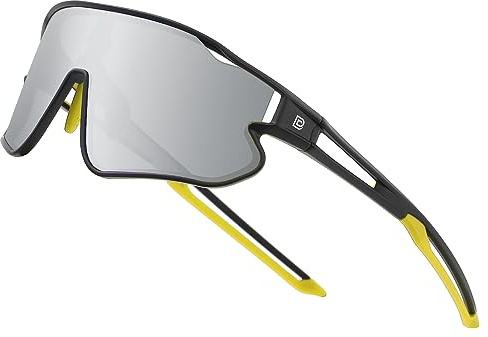 DUCO Kids Sunglasses Youth Baseball Sun Glasses Lightweight TR90 Frame UV400 Sports Cycling Shades for Boys Girls DK268