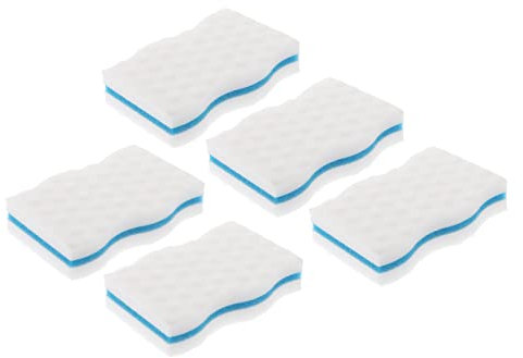 GLEAVI 10pezzi Spugne Da Cucina Per Lavaggio Piatti Spugne Magiche Ad Alta Assorbenza e Resistenza Per Pulizie Domestiche e Rimozione Macchie Senza Graffi