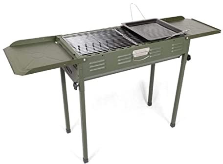 Camping Grill Träkol Bärbar BBQ Grill Förtjockad Stor Grill Grill Hem BBQ Grill Utomhus Kolgrill Campinggrill Picknickgrill
