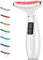Masajeador Facial Eléctrico, Masajeador Facial Antiarrugas de 6 Modos 7 Colors LED a 45℃ EMS Lifting 4 Niveles Vibración Faciales Reductor de Papada Máquina de Belleza Para Cuello Mujer