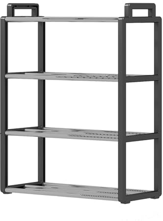 Armadietto per scarpe – Portascarpe verticale – Portascarpe multistadio | Unità compatta per piccoli spazi, porta scarpe da camera da letto, soggiorno, scarpe da ginnastica