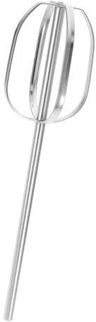 GLEAVI Hand Mixer Whisk Attachment Stainless Steel Extended Stirrer Wand Kitchen Tool for Bread Baking and Cream Mixing, Compatible Replacement Part with 0.8cm Diameter Connector