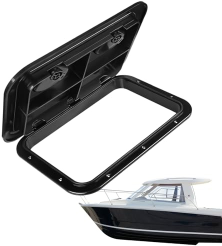 Båttäcke – rektangulär storlek 44 x 31 cm, PC-konstruktion i kvalitet, halkfri med enkel installation, yacht och däcklucka, husbil
