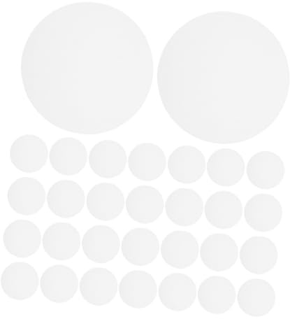 DOITOOL 100piezas Cartón para Dibujar Redondo de Color Hojas de Papel para Manualidades Papel de Dibujo para Pintar y Dibujar Suministros para Bricolaje Infantil