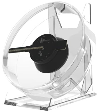 Mini 3D fläkt hologram projektor reklam logotyp ljus led skylt holografisk lampa heminredning