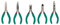 Velleman VTSETN 5 Different Pliers Tool Set, 240 V, Multi-Colour