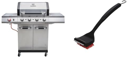 Char-Broil Advantage PRO S 4-4 Brenner Gasgrill mit Keramik-Sear-Brenner und Grillpfanne & 140 533-2-in-1 Cool-Clean Grillbürste, Nylon.