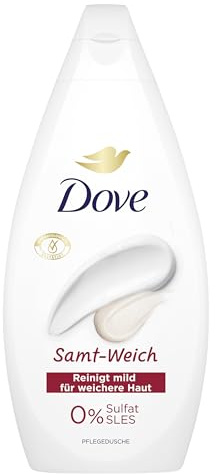 Dove Duschgel Samt-Weich Pflegedusche mit dermatologisch bestätigter Formel für weichere Haut 450 ml
