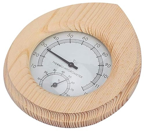 OFFSCH -hygromètre De Sauna De Haute Précision Moniteur D'humidité De Température Intérieure Mural Matériau Abs