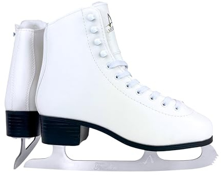 American Athletic Fur Lined Ice Skates for Women and Girls - Recreational Figure Skates with Ankle Support, Stainless Steel Blades - Suitable for Indoor & Outdoor Ice Skating (4)