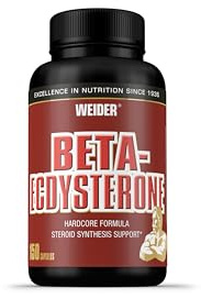 Weider Beta-Ecdysterone, Highly Concentrate Spinach Extract, Build Muscle & Recover Fast, 150 Capsules