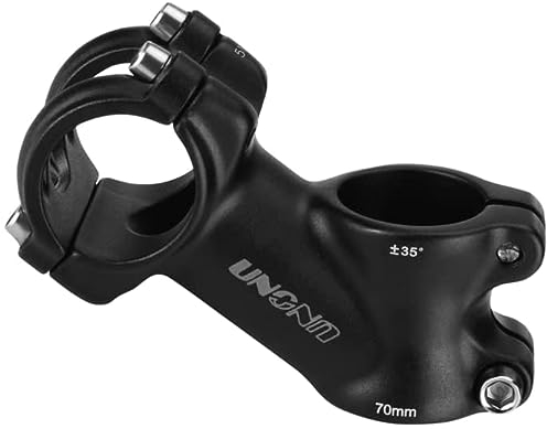 FOMTOR 31,8 Vorbau 35 Grad 70mm 90mm 110mm Bike Lenker Vorbau Riser MTB Vorbau Geeignet für Mountainbike, Rennrad, BMX, MTB (31,8 x 70mm)