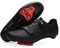 ARTVEP Fahrradschuhe Herren Damen Rennradschuhe MTB Radschuhe Kompatibel mit Look SPD SPD-SL Delta Lock Pedal Reitschuhe Peloton Schuhen Alles Schwarz EU38 / 240